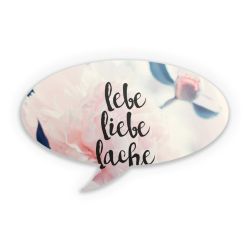 Sticker Sprechblase Einzelsticker