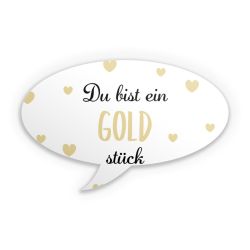 Sticker Sprechblase Einzelsticker