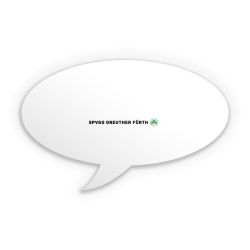 Sticker Sprechblase Einzelsticker