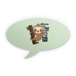 Sticker Sprechblase Einzelsticker