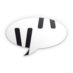 Sticker Sprechblase Einzelsticker