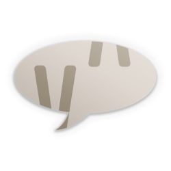 Sticker Sprechblase Einzelsticker