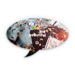 Sticker Sprechblase Einzelsticker