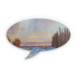 Sticker Sprechblase Einzelsticker