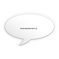 Sticker Sprechblase Einzelsticker