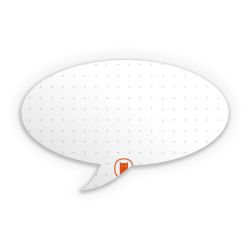 Sticker Sprechblase Einzelsticker