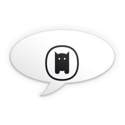 Sticker Sprechblase Einzelsticker