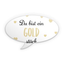 Sticker Sprechblase Einzelsticker