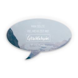 Sticker Sprechblase Einzelsticker