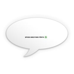 Sticker Sprechblase Einzelsticker