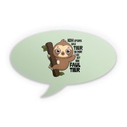 Sticker Sprechblase Einzelsticker