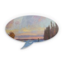 Sticker Sprechblase Einzelsticker