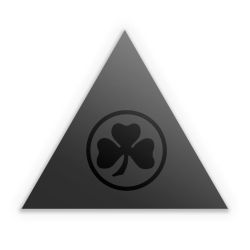 Sticker Dreieck Einzelsticker