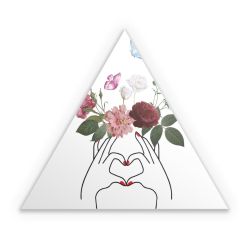 Sticker triangle