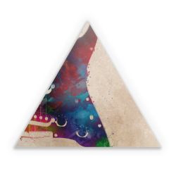 Sticker triangle