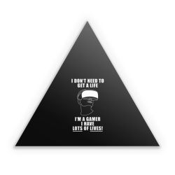 Sticker triangle