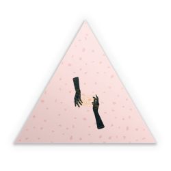 Sticker triangle