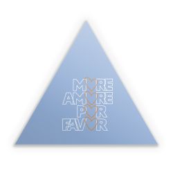 Sticker triangle