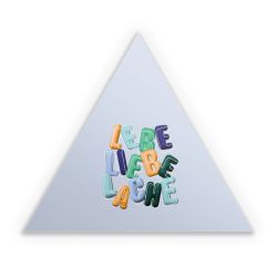 Sticker triangle