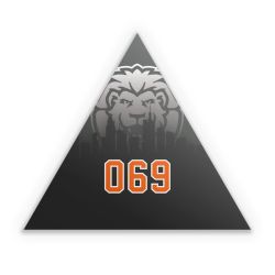 Sticker Dreieck Einzelsticker