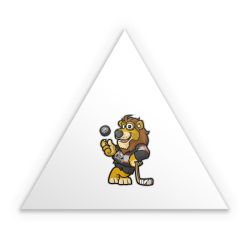 Sticker Dreieck Einzelsticker