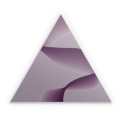 Sticker triangle