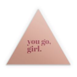 Sticker triangle