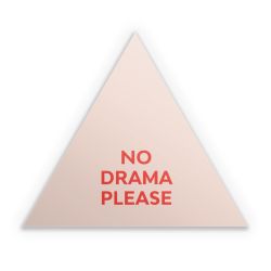 Sticker triangle