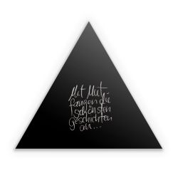 Sticker triangle