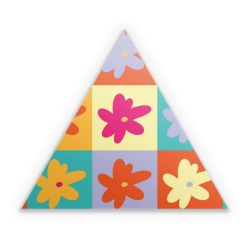 Sticker triangle