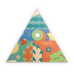 Sticker triangle
