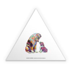 Sticker triangle