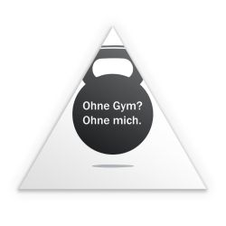 Sticker triangle