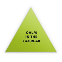 Sticker triangle