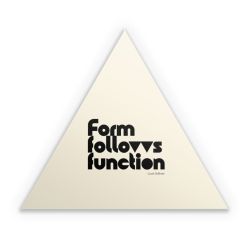 Sticker triangle