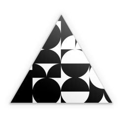 Sticker triangle