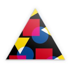 Sticker triangle