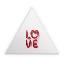 Sticker triangle