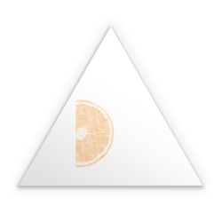 Sticker triangle