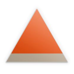 Sticker Dreieck Einzelsticker