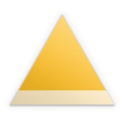 Sticker Dreieck Einzelsticker