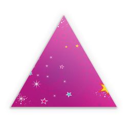 Sticker triangle