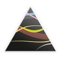 Sticker triangle