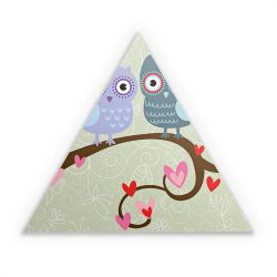 Sticker triangle