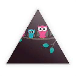 Sticker triangle