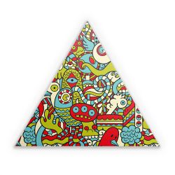 Sticker triangle