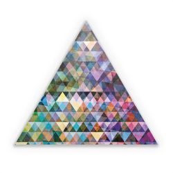 Sticker triangle