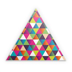 Sticker triangle