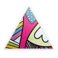 Sticker triangle