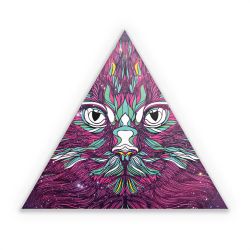 Sticker triangle